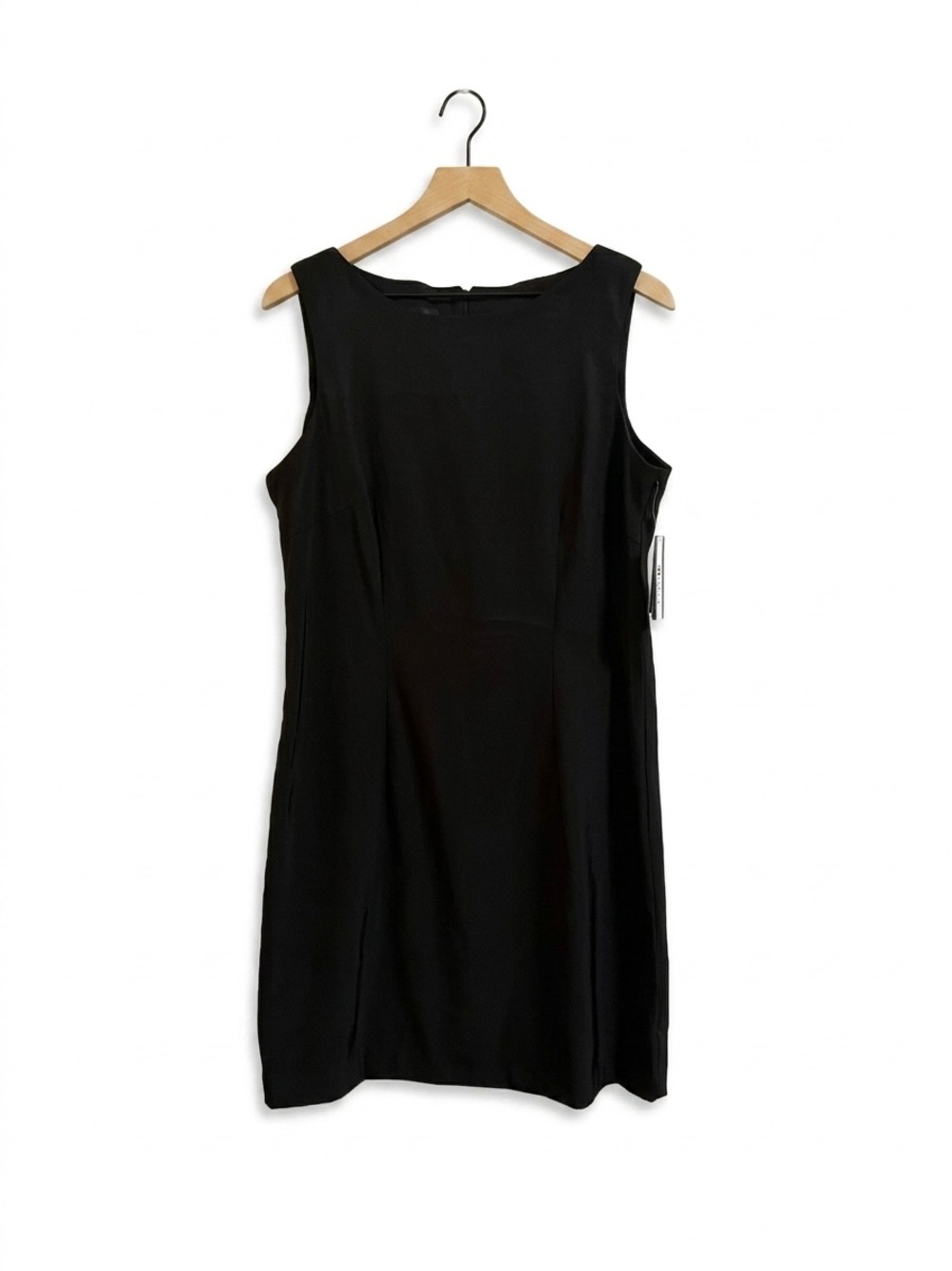 AB Studio Black Sleeveless Sheath Dress - Picture 2 of 9